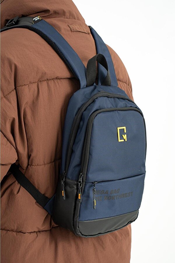 MEGA BAG Mega Polo Yağmura Dayanıklı Polyester Kumaş Mini Sırt Çantası