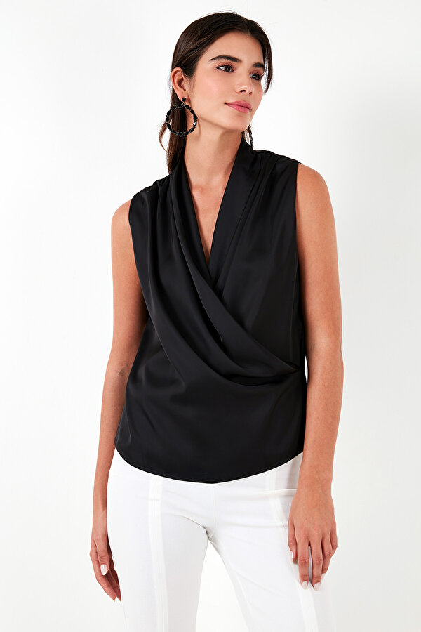 Lela Bayan Bluz 611BZ0341 SİYAH