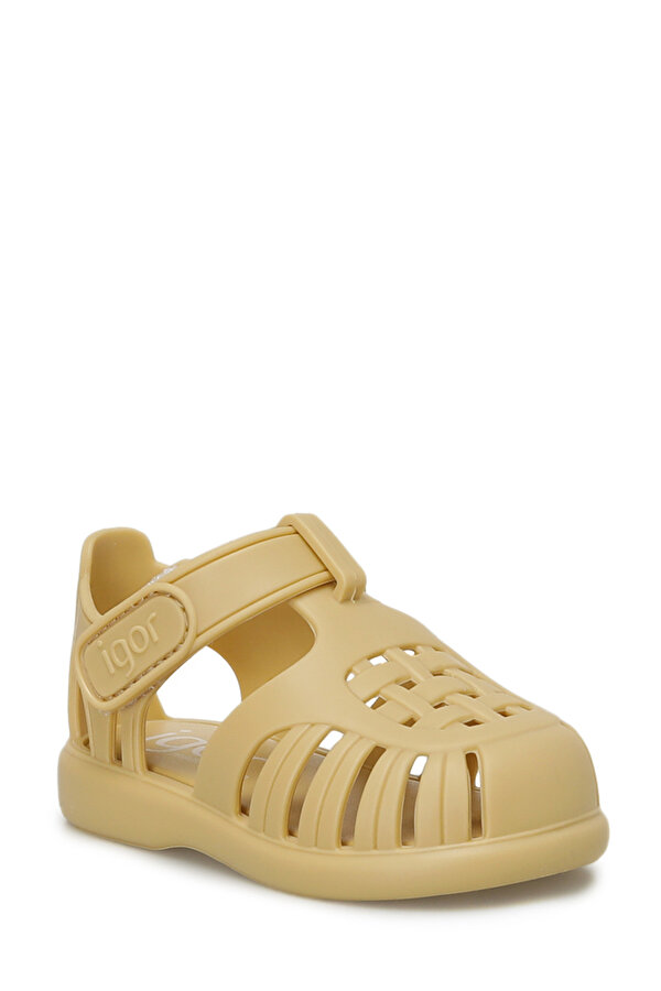 Igor TOBBY SOLID Kahverengi Unisex Çocuk Düz Sandalet