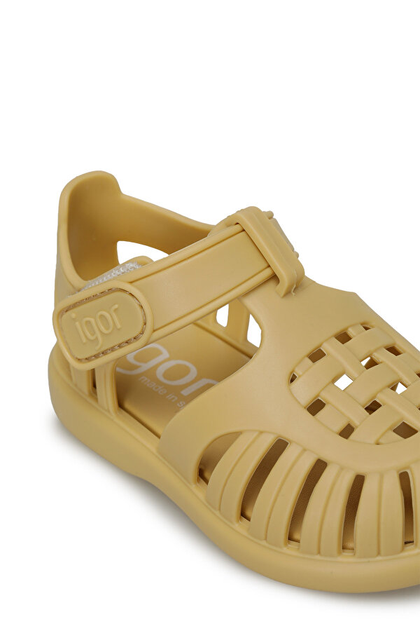 Igor TOBBY SOLID Kahverengi Unisex Çocuk Düz Sandalet