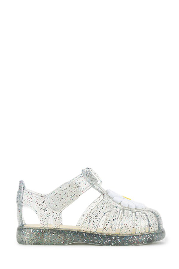 Igor TOBBY GLOSS FLOR Beyaz Unisex Çocuk Düz Sandalet