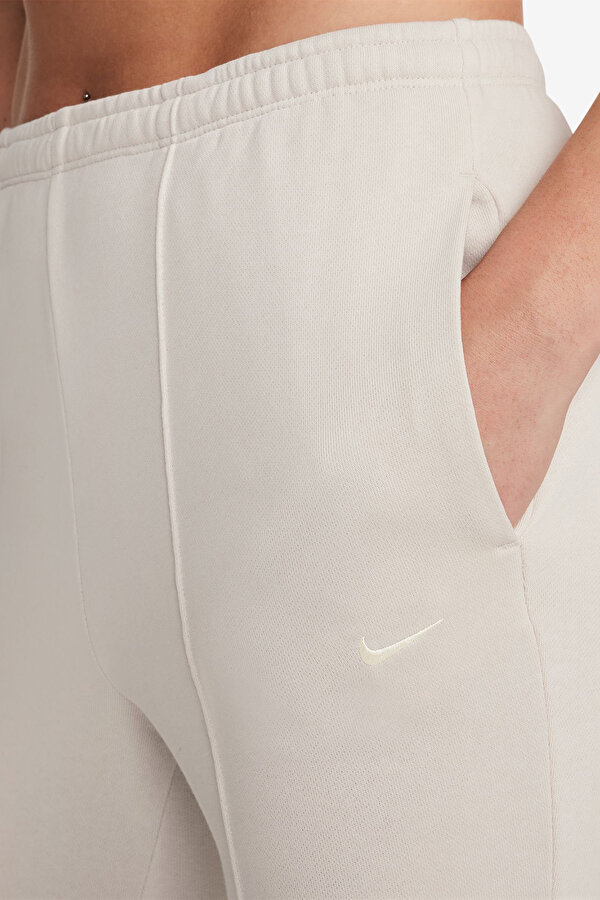 Nike W NSW NK CHLL FT HR SWTPN Beyaz Kadın Pantolon
