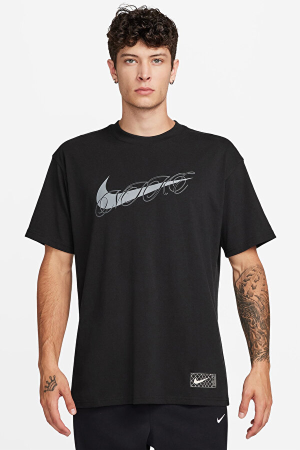 Nike M NK TEE M90 NAOS SU24 Siyah Erkek Kısa Kol T-Shirt