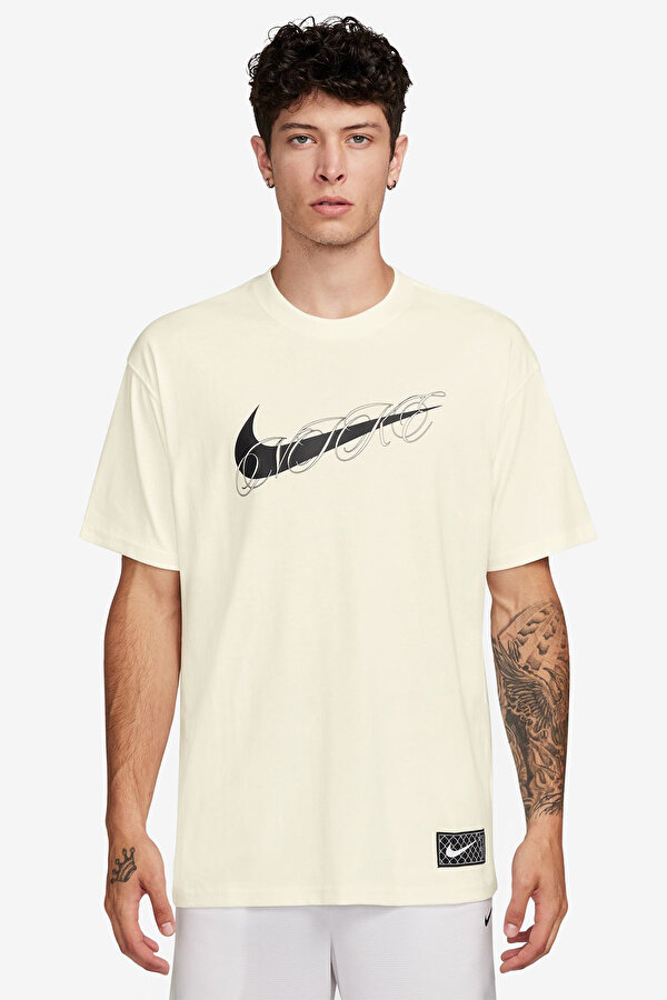 Nike M NK TEE M90 NAOS SU24 Beyaz Erkek Kısa Kol T-Shirt