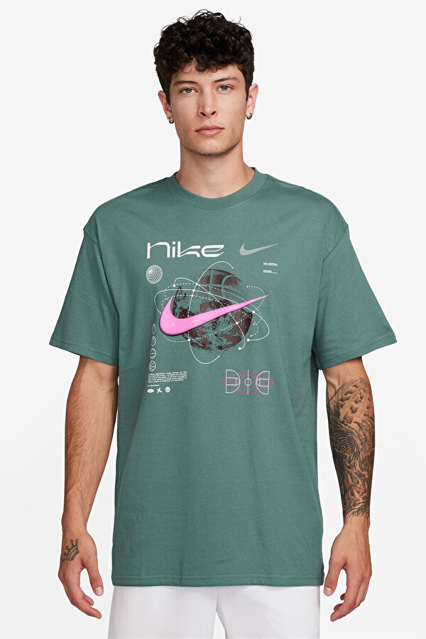 Nike M NK TEE M90 ATW SU24 Yeşil Erkek Kısa Kol T-Shirt