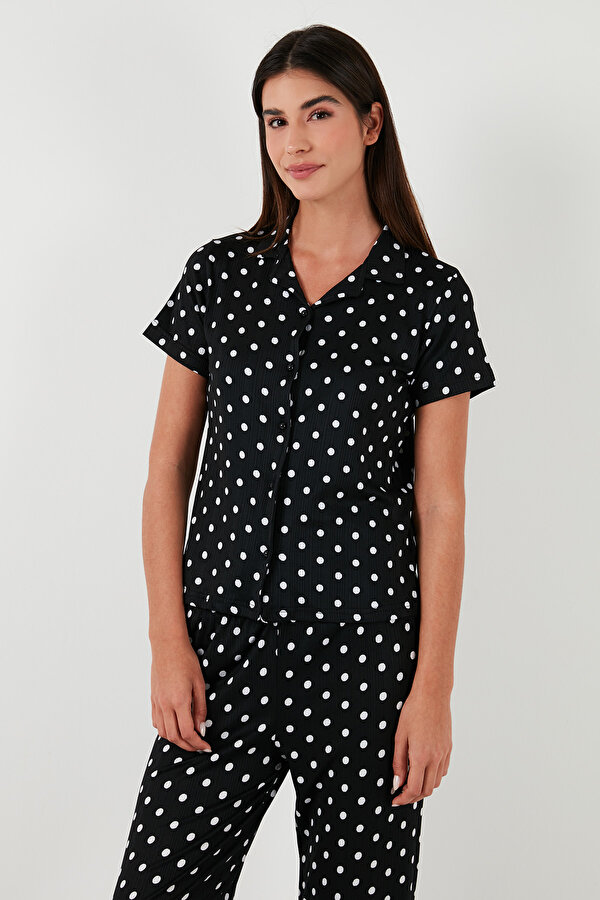 Lela Bayan Pijama Takımı 65780124 SİYAH