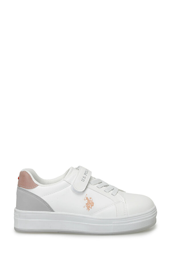 U.S. Polo Assn. UNIV 4FX Beyaz Kız Çocuk Sneaker
