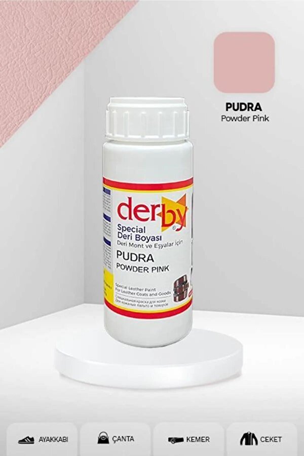 Derby Special Deri Boyası Ayakkabı - Çanta - Cüzdan - Kemer 100 Ml Pudra