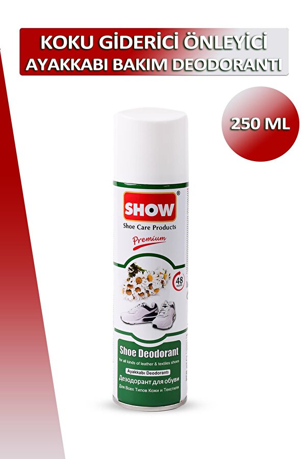 Show Koku Giderici Ve Önleyici Ayakkabı Bakım Deodorantı 250 ML