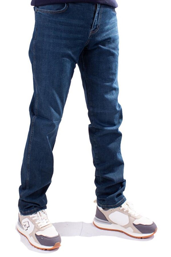 Twister Jeans Twister Vegas 132-278 Mavi Yüksek Bel Rahat Paça Erkek Jeans Pantolon