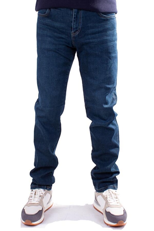 Twister Jeans Twister Vegas 132-278 Mavi Yüksek Bel Rahat Paça Erkek Jeans Pantolon