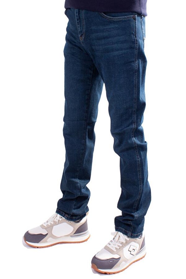 Twister Jeans Twister Vegas 132-278 Mavi Yüksek Bel Rahat Paça Erkek Jeans Pantolon