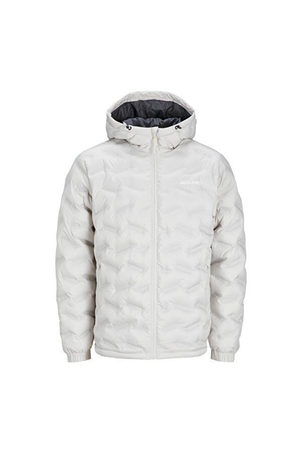 Jack & Jones Jack&Jones Kapüşonlu Puffer Bej Erkek Mont 122504299