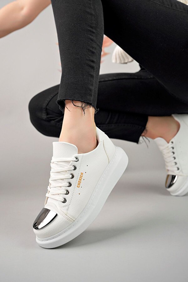 Chekich CH175 CBT Mirror Kadın Ayakkabı BEYAZ