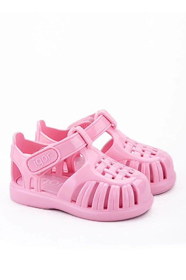 Igor S10311-010 Tobby Gloss Pembe Bebek Sandalet