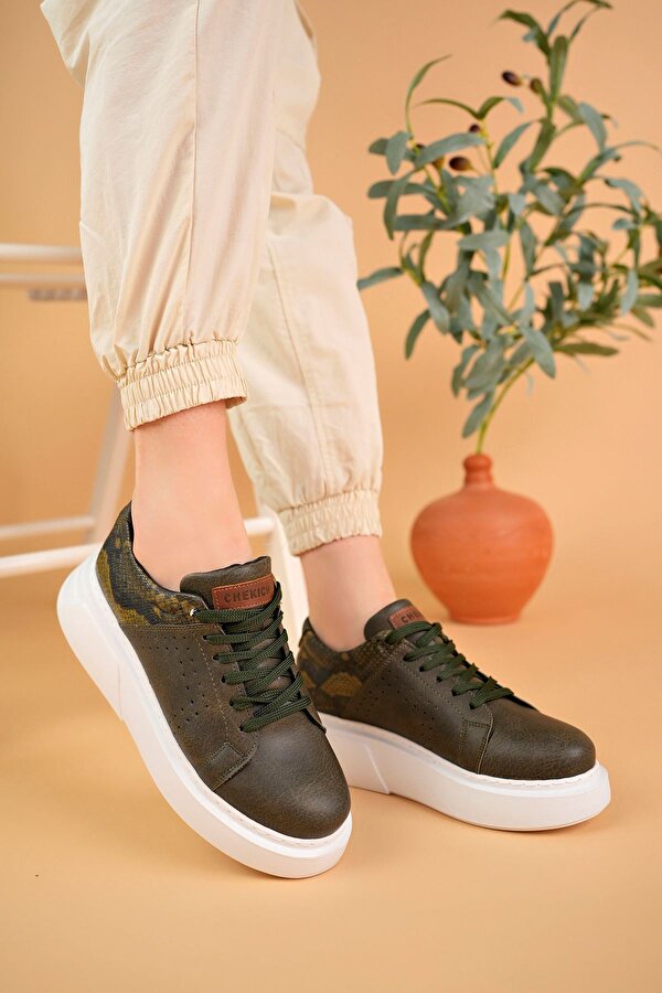 Chekich CH145 CBT Sauerbergg Kadın Ayakkabı HAKI