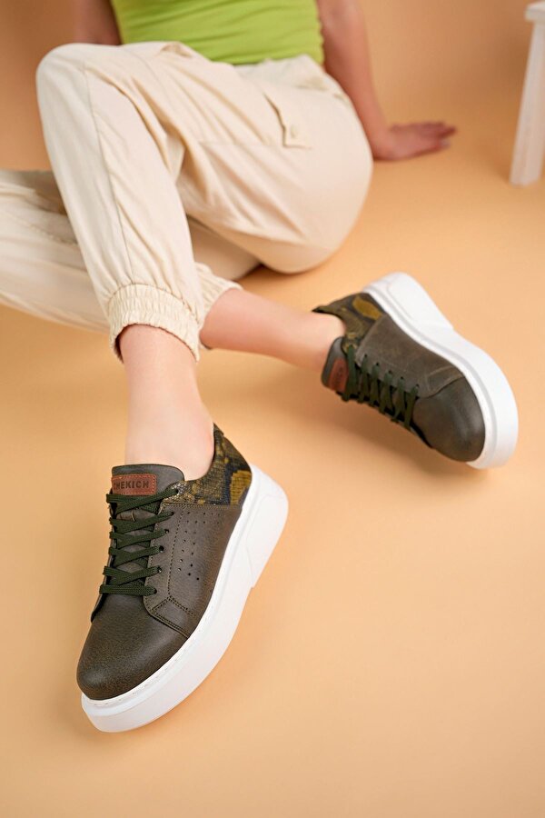 Chekich CH145 CBT Sauerbergg Kadın Ayakkabı HAKI