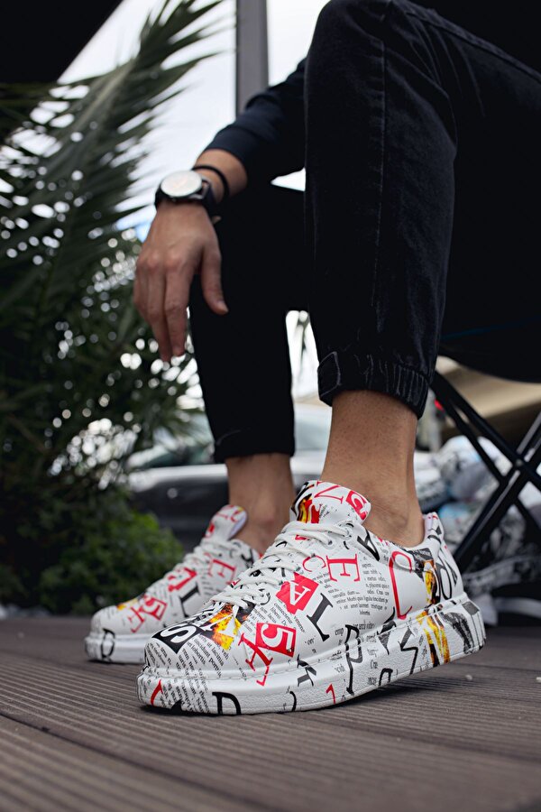 Chekich CH255 CBT Colorfull Erkek Ayakkabı DERGI BASKI