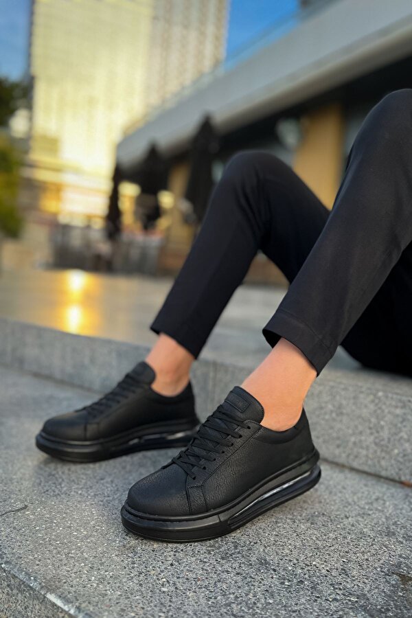 Chekich CH271 CRT Ariaso Erkek Ayakkabı SIYAH