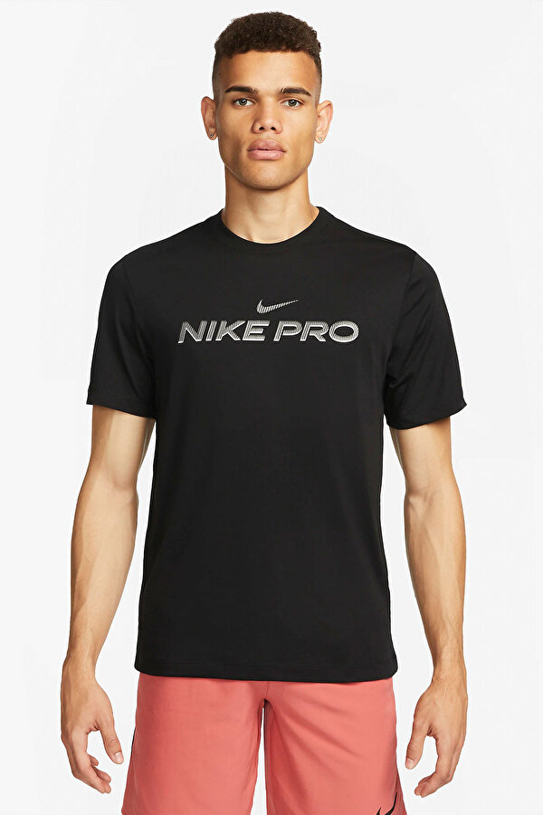 Nike M NK DF TEE DB  PRO Siyah Erkek Kısa Kol T-Shirt