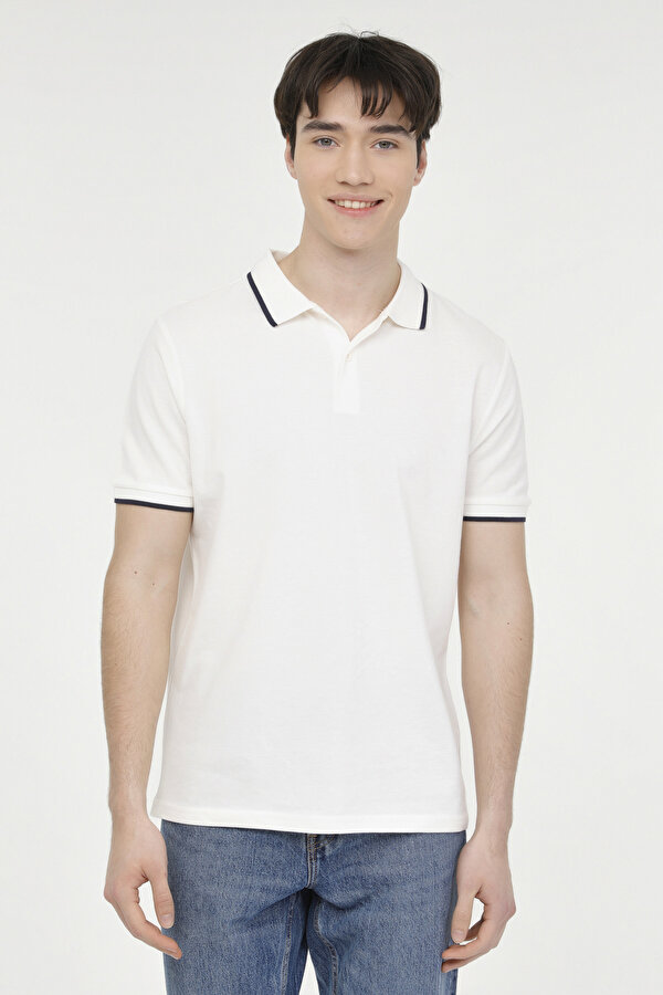 Kinetix MB 12BS108 4FX Beyaz Erkek Kısa Kol T-Shirt