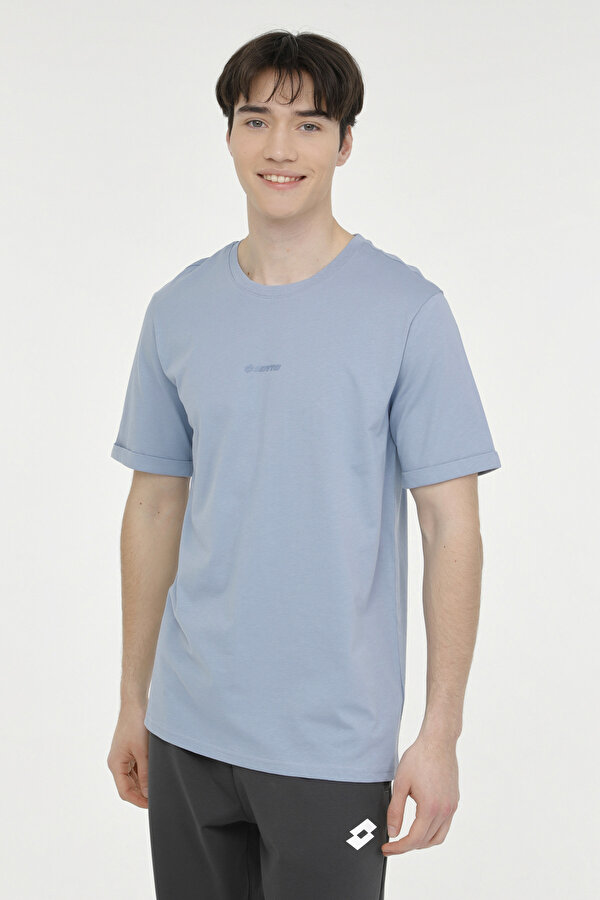 Lotto M-LUCAN T-SH 4FX Mavi Erkek Kısa Kol T-Shirt