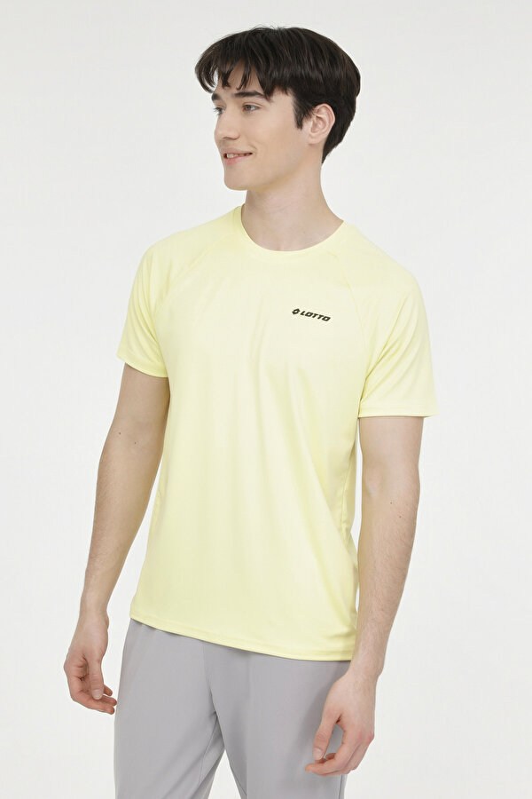 Lotto M-SIMPSON T-SH 4FX Sarı Erkek Kısa Kol T-Shirt