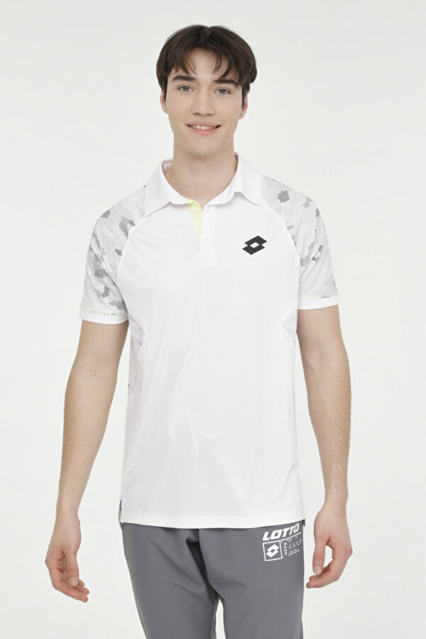 Lotto M-JAME POLO T-SH 4FX Beyaz Erkek Kısa Kol T-Shirt