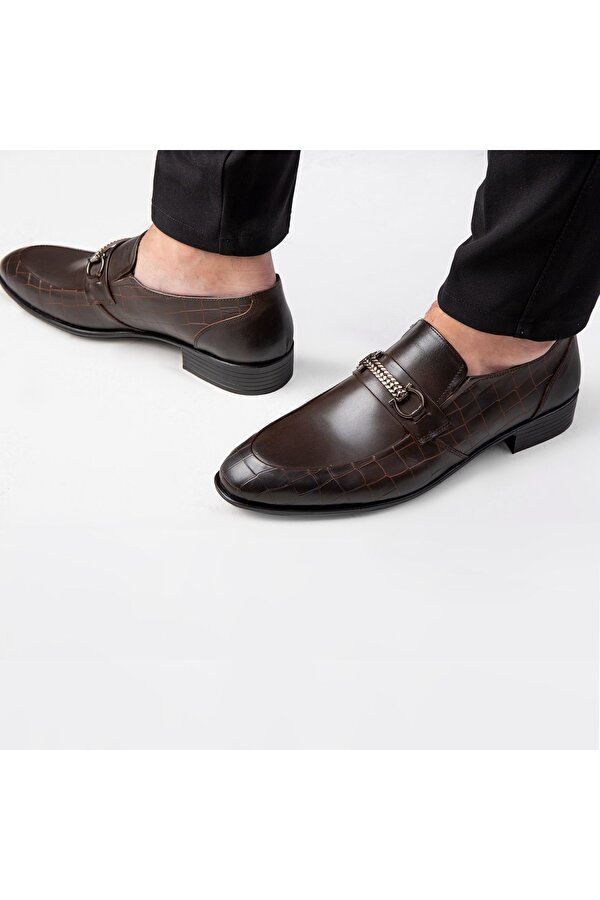 Ducavelli Lunta Hakiki Deri Erkek Klasik Ayakkabı, Loafer Klasik Ayakkabı, Makosen Ayakkabı