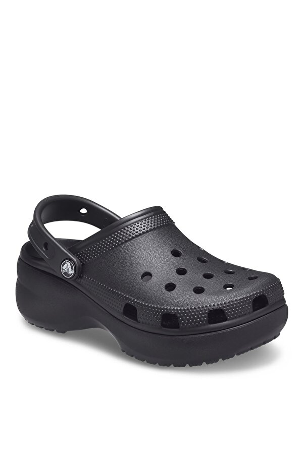 Crocs Classic Platform Clog Günlük Unisex Terlik Black