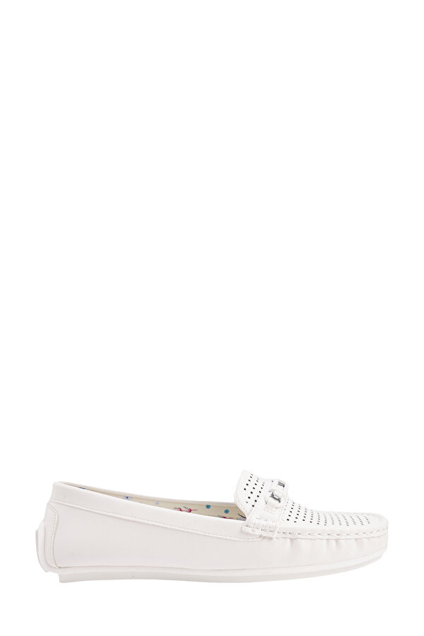 Polaris INT1224Y053 4FX WHITE Woman Loafer