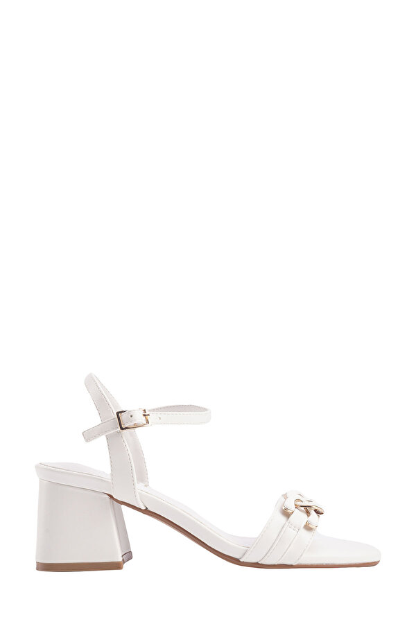 Miss F INT1224Y117 4FX WHITE Woman Heeled Sandal