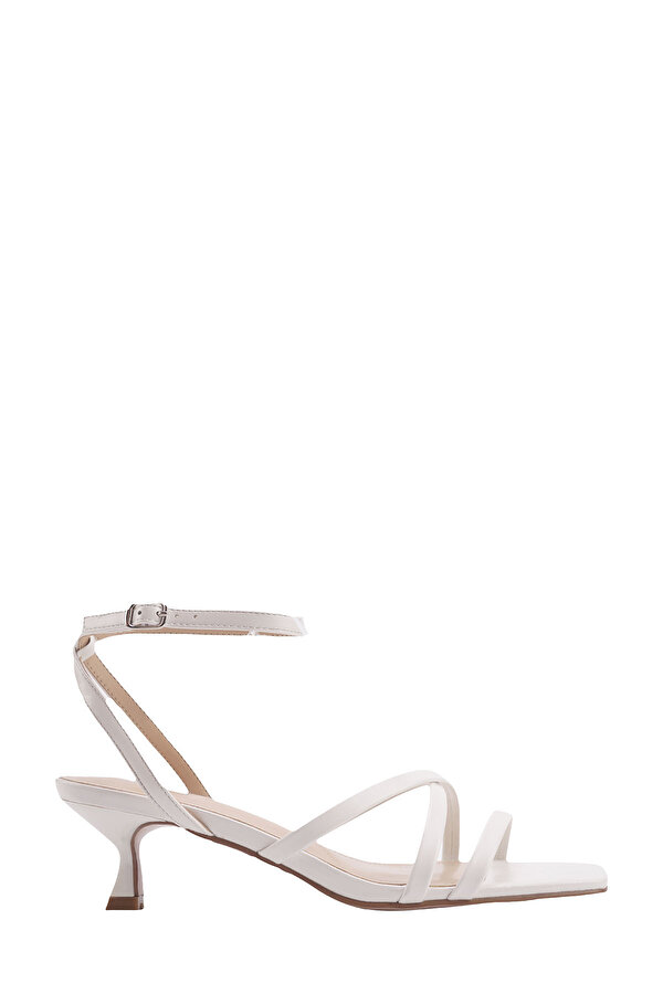 Miss F INT1223Y062 4FX WHITE Woman Heeled Sandal