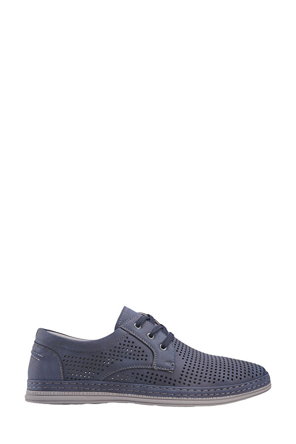 Flexall INT1124Y090 4FX NAVY BLUE Man Comfort Shoes