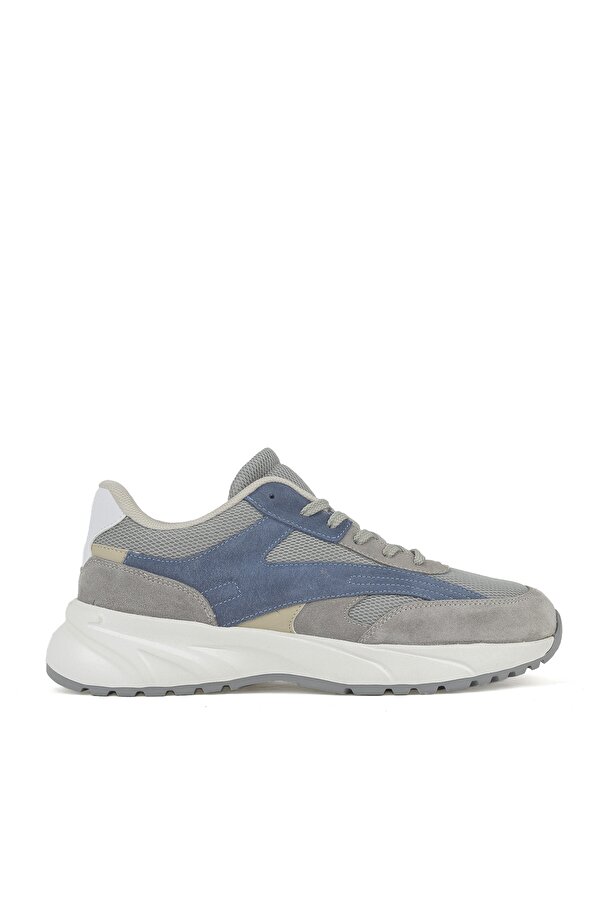 Ziya Erkek Hakiki Deri Sneaker 14150Z0009 Gri