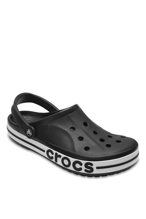 Crocs Bayaband Clog Gunluk Unisex Terlik Black White Ayakkab