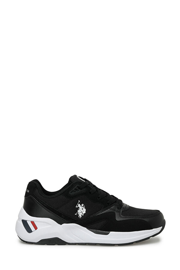 U.S. Polo Assn. HUSKY 4FX Siyah Erkek Sneaker