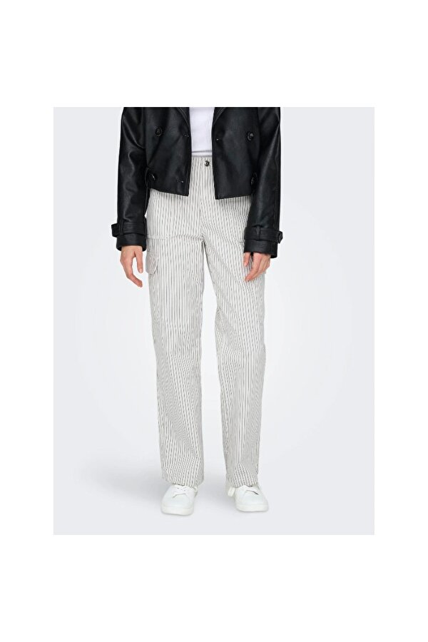 Only Onlmalfy Inez Hw Stripe Kadın Pantolon