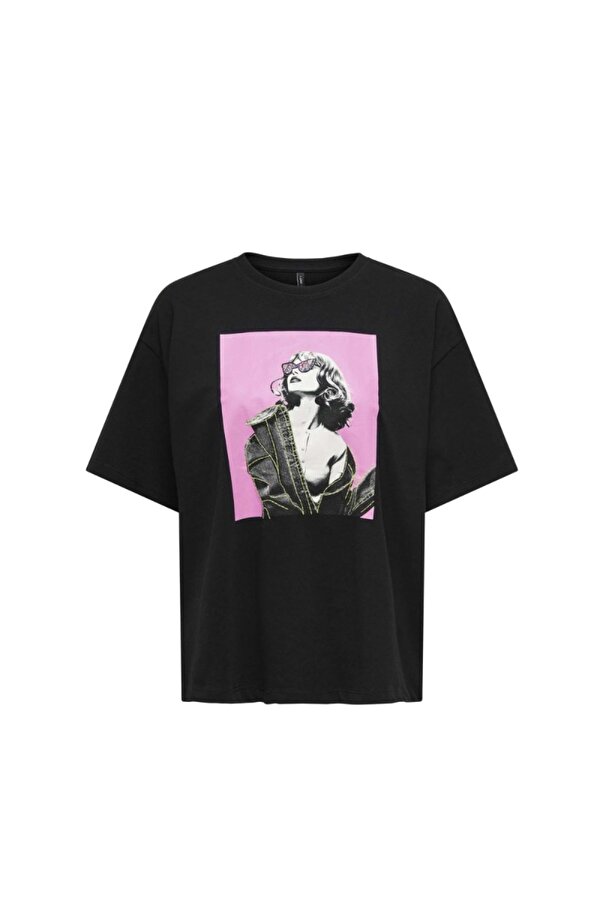 Only Onlhalıa S/S Sunglasses Top Box Jrs Kadın T-shirt