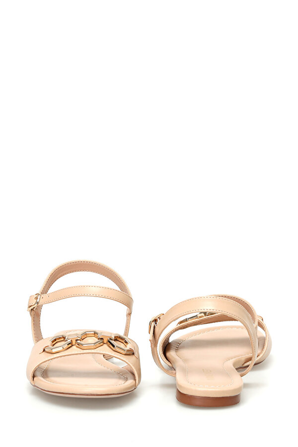 Nine West MACK 4FX Bej Kadın Düz Sandalet