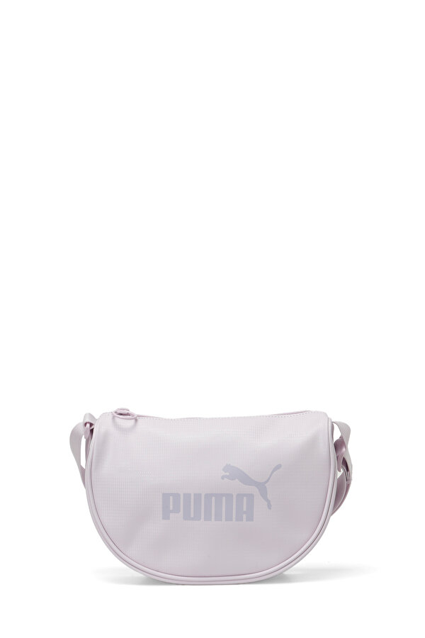 Puma Core Up Half Moon Bag Gra Beyaz Unisex Omuz Çantası