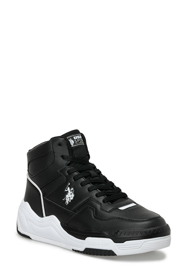U.S. Polo Assn. MILOW HI 4FX Siyah Erkek High Sneaker