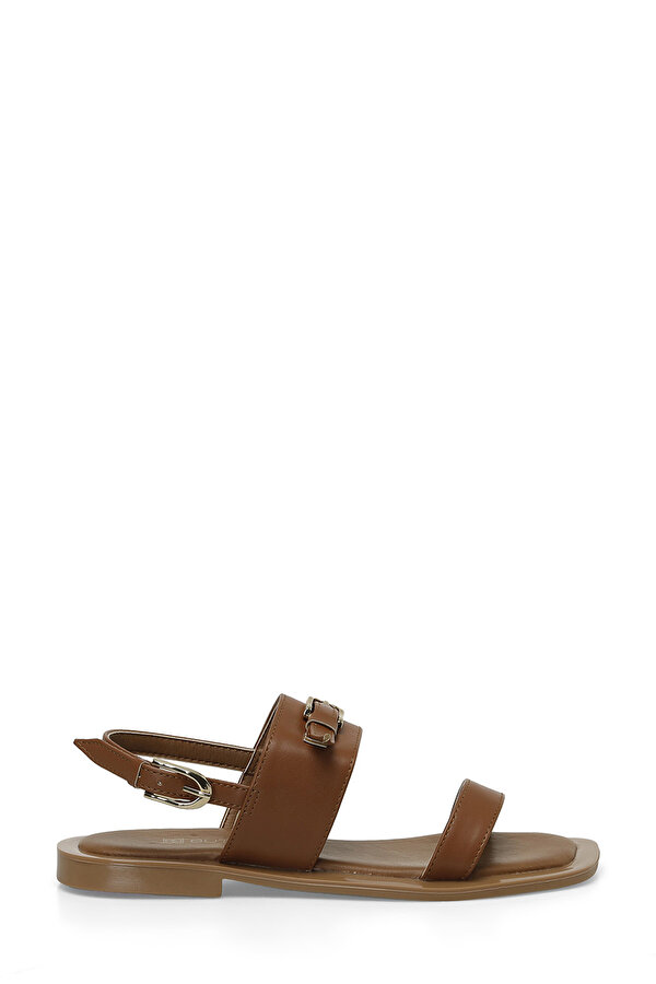 Butigo 24S-059 4FX Taba Kadın Düz Sandalet