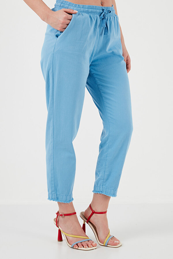 Lela Bayan Pantolon 668YP42282S4 MAVİ