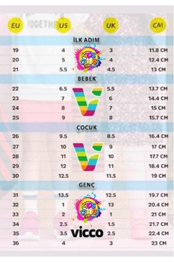 VICCO Kendy İlk Adım Bebek Ortopedik Çocuk Spor Ayakkabı