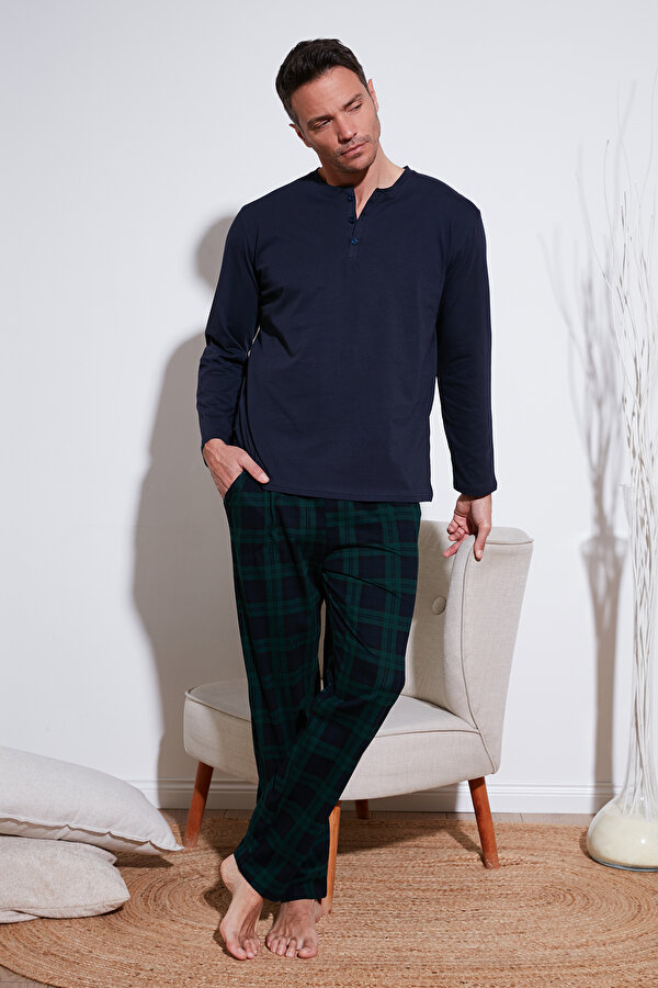 Buratti Erkek Pijama Takımı 6572003 LACİVERT