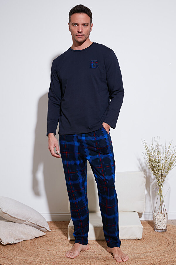 Buratti Erkek Pijama Takımı 6572007 LACİVERT