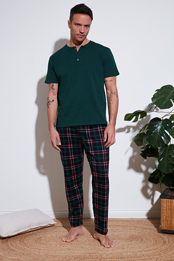 Buratti Erkek Pijama Takımı 6572004 YEŞİL