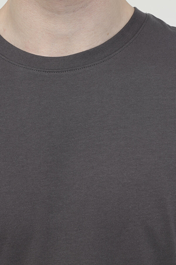 Jack & Jones JJEORGANIC BASIC TEE SS O GRI Erkek Kısa Kol T-Shirt