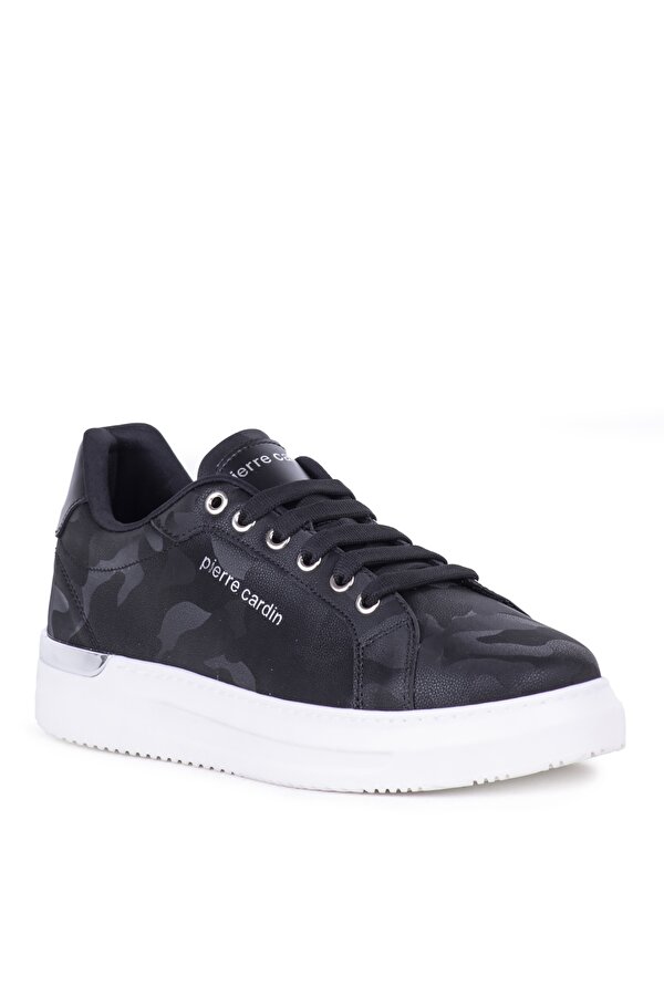 Pierre Cardin 28234 Erkek Sneaker Ayakkabı Beyaz Ayakkabı Siyah